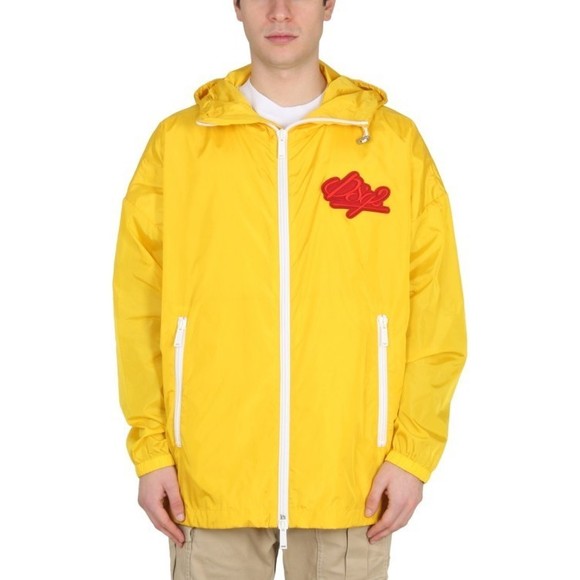 Dsquared2 Logo Patch Yellow Jacket - NWT